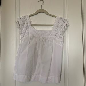 Eyelet top